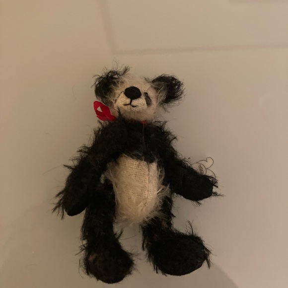 Handmade miniature panda - Picture 2 of 2